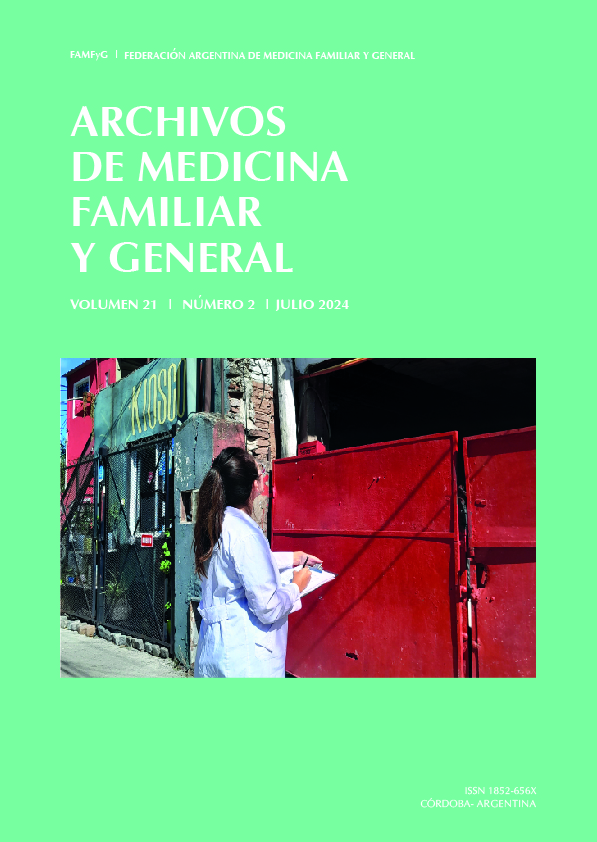 En la foto aparece Paula Rauch, residente de 2do año de medicina familiar de CEMIC, haciendo encuestas del ASIS en el área programática del Caps Bertrés, municipio de San Fernando.
